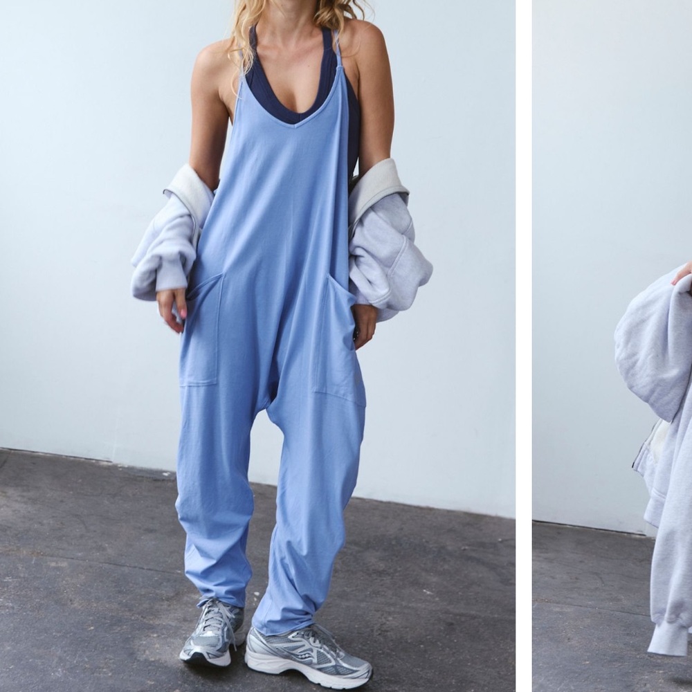 NWOT FP Movement by Free People Hot Shot Onesie, Lunar Bloom, XS